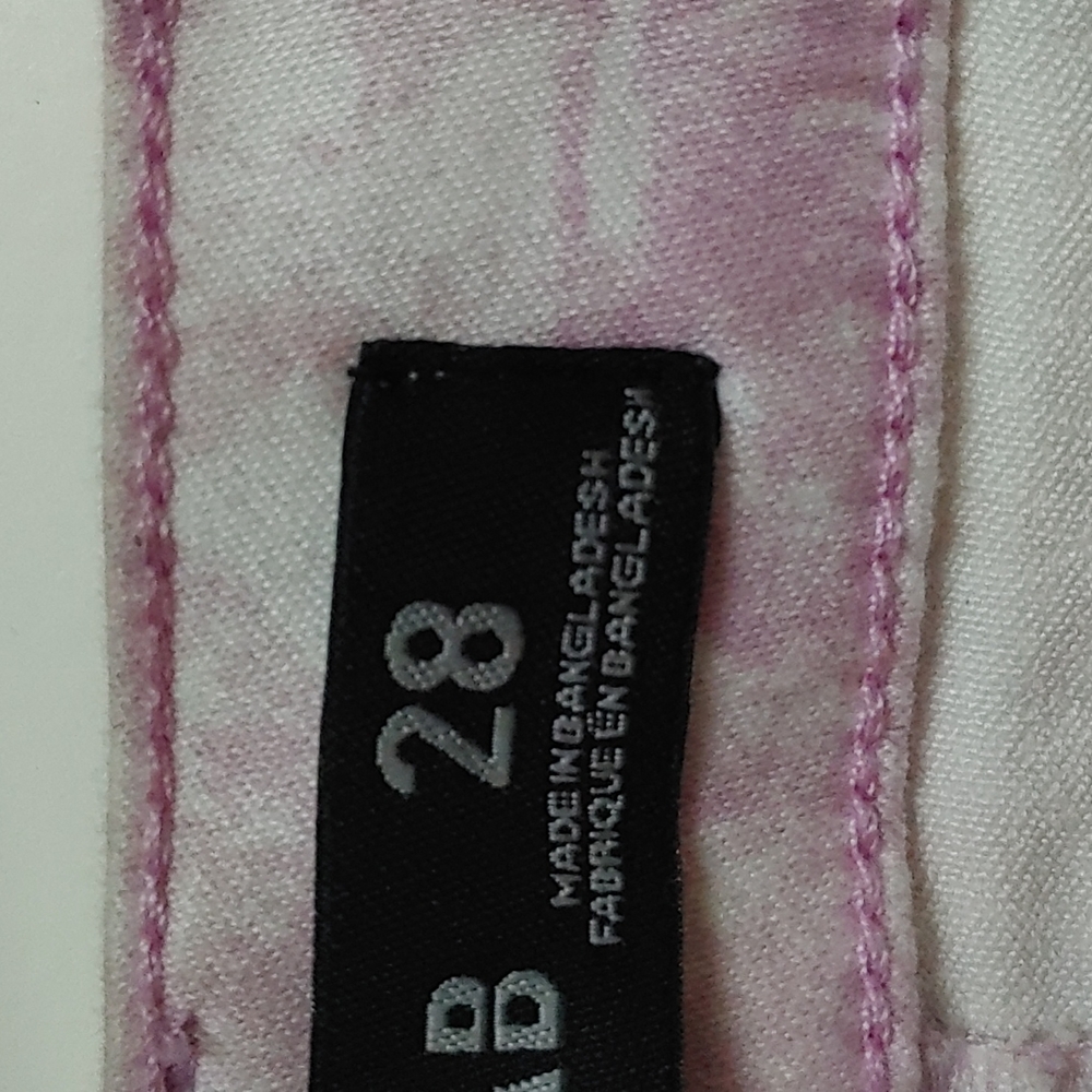 Design lab stretchy light purple and white pants 28 - Picture 12 of 12